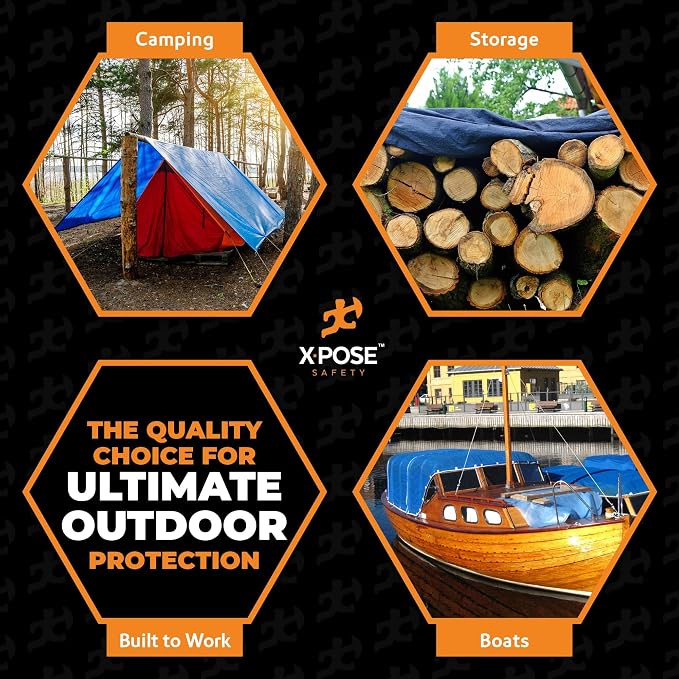 Better Blue Poly Tarp 10' x 18' - Image 7