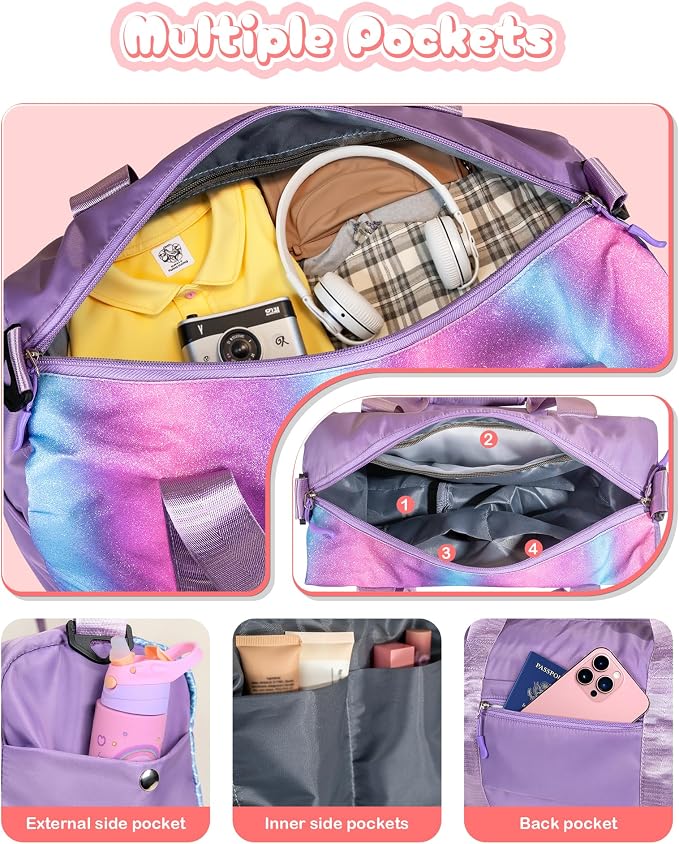 Customized Gifts for Daughter -Girl Gym Bag - Image 5