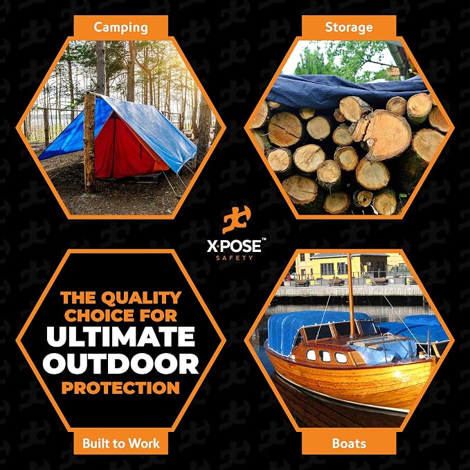 Better Blue Poly Tarp 20' x 30' - Image 7