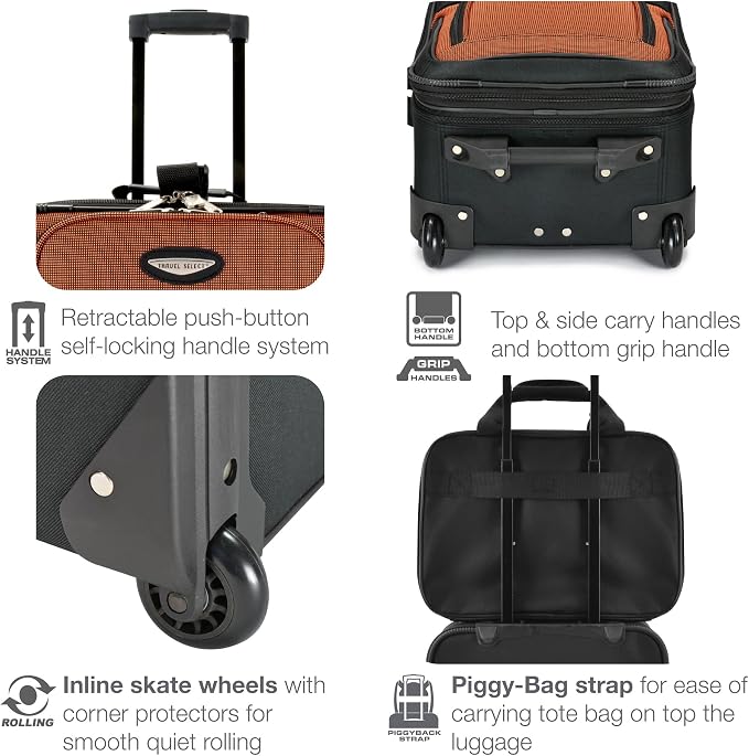 Travel Select Amsterdam 29-Inch Softside Expandable Rolling Upright Luggage - Image 7