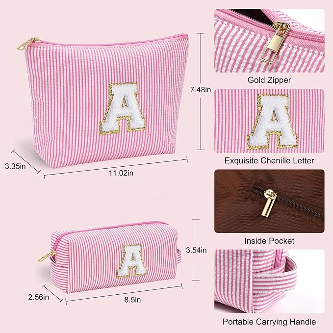 YOOLIFE Birthday Gift for Girls Makeup Bag Cosmetic Bag Teacher Gifts for 3 4 5 - Image 4