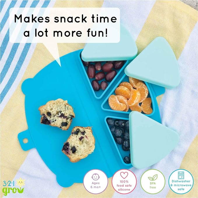 On-The-Go Snack Mat – Baby Silicone Travel Dining Placemat – Portable Silicone - Image 7