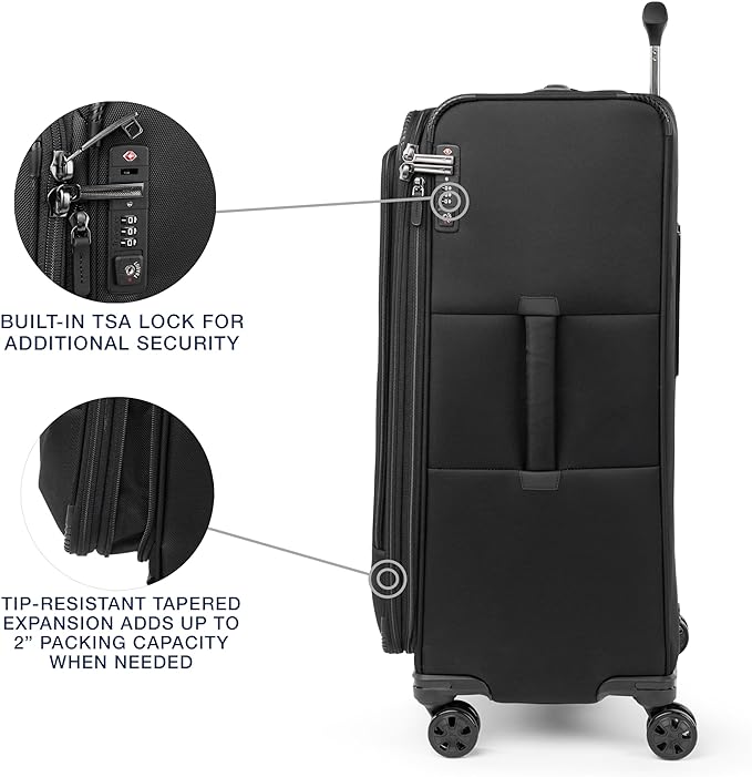 Travelpro Crew Classic Lightweight Softside Expandable Checked Luggage - Image 4