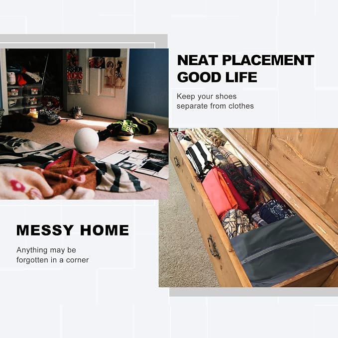 BeeGreen Grey Shoe Organizer Set - Image 5