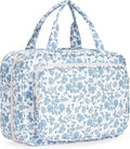 Narwey Travel Toiletry Bag for Women Large Hanging Makeup Bag Organizer by Narwey