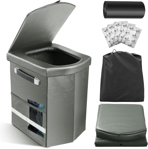 2025 Upgraded 16.5'' XL Portable Toilet by Sckee