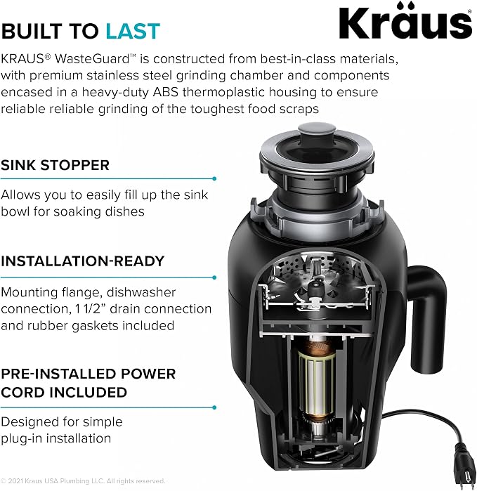 KRAUS Standart PRO™ 32-inch 16 Gauge Undermount Single Bowl Stainless Steel - Image 11