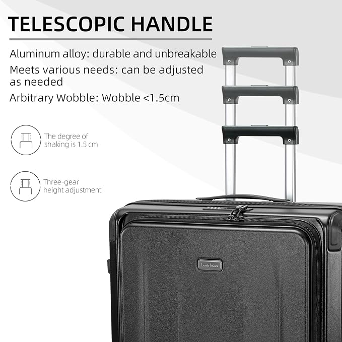 Premium Carry On Luggage, 20Inch&29 Inch Top Opening Airline Approved ABS+PC - Image 5