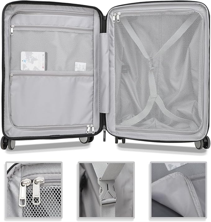 28 Inch Luggage with Spinner Wheels, Lightweight Expandable PC Hardside Large - Image 8