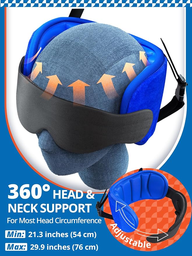 Travel Pillow Airplane Foot Hammock Set, Airplane Pillows - Image 5