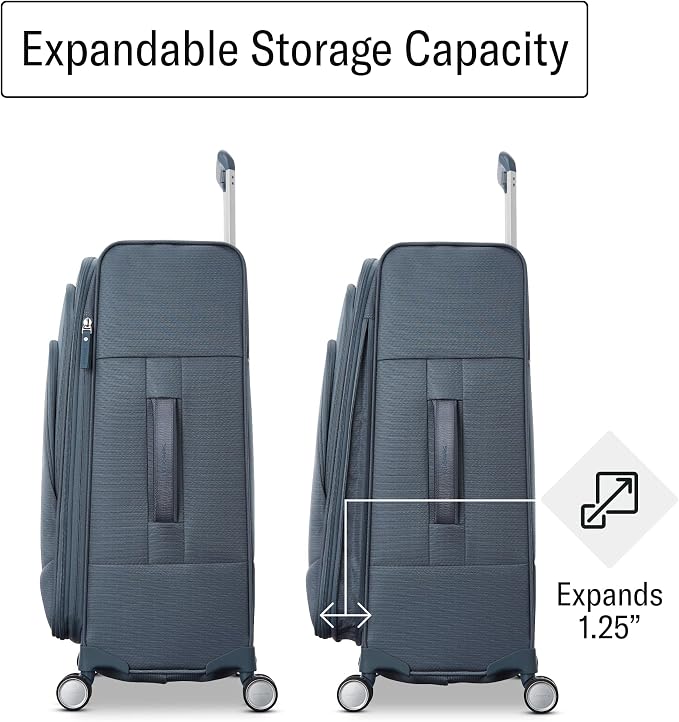 Samsonite UpLIFT Lightweight Softside Carry-On Luggage - Image 7