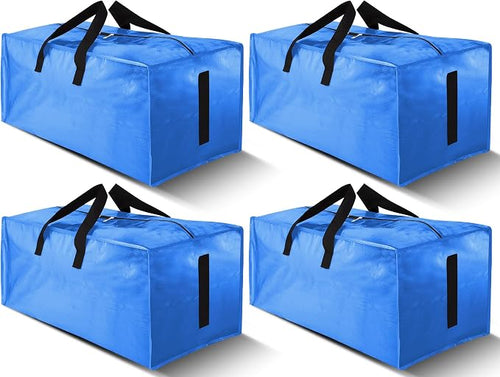 4 Pack Large Strong Moving Bags by HOMESURE