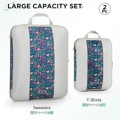 2 Set Compression Packing Cubes - Image 2