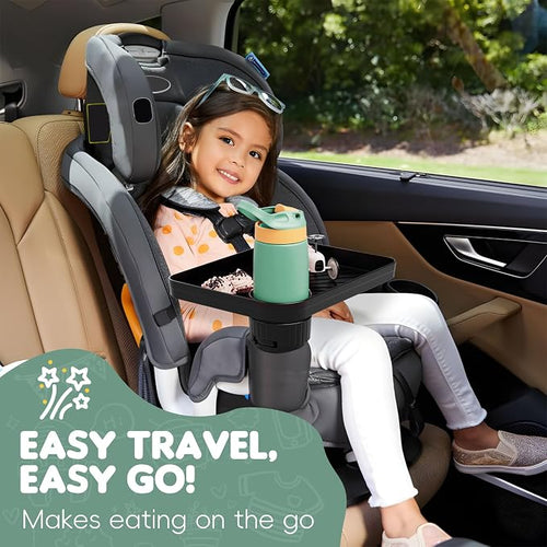 2 Pack Upgraded Car Seat Tray for Kids Car Seat Tray - Image 2