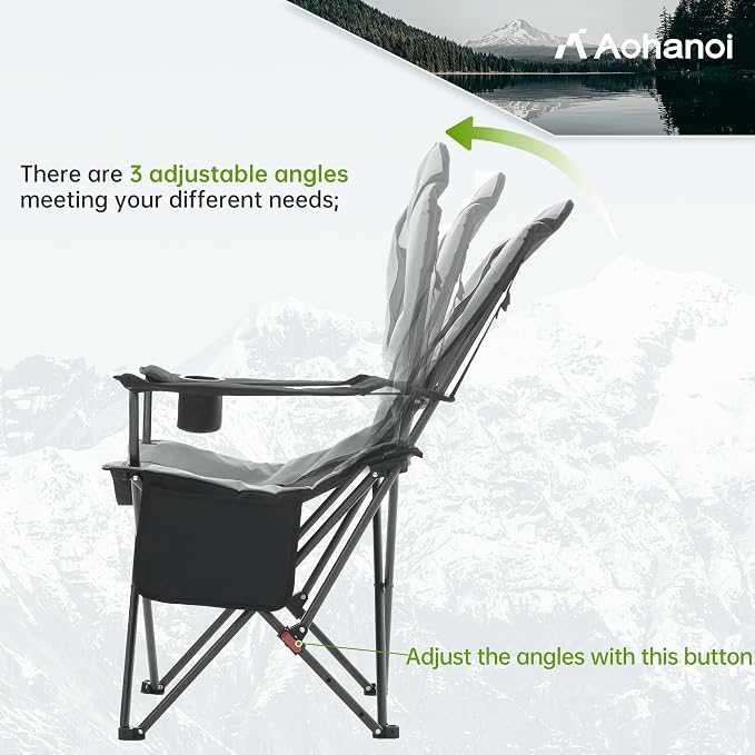Camping Chairs, Portable Camp Chairs - Image 4