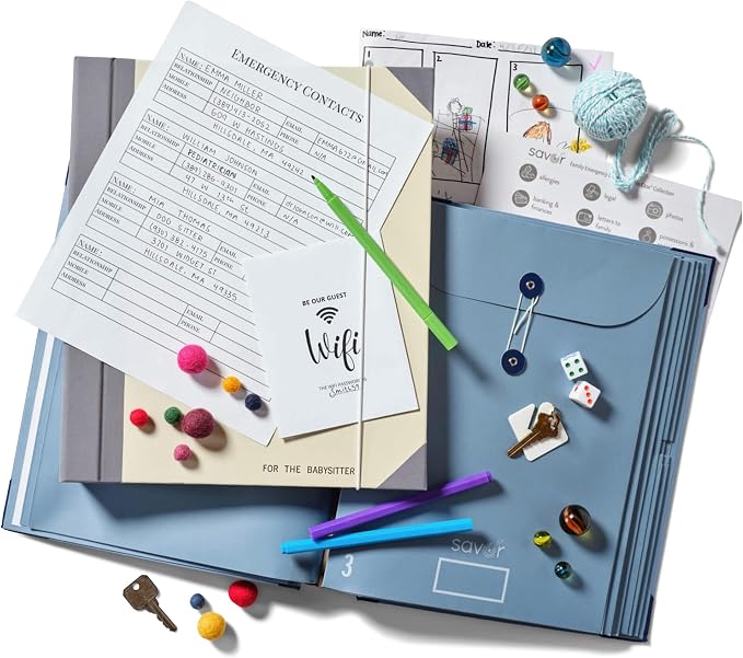 Savor | 2025 Edition The Folio™ Document Organizer | Custom Dyed Cloth-Bound - Image 7