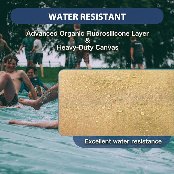 20’x30’ Canvas Tarp Heavy Duty Water Resistant Tarpaulins - Image 2