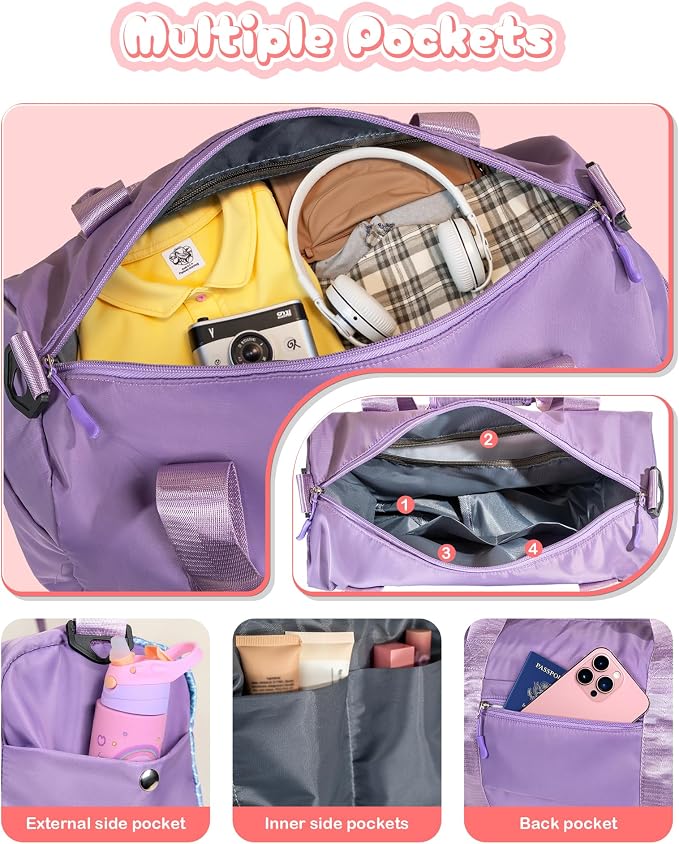 9 Year Old Girl Birthday Gifts-Girl Gym Bag - Image 5