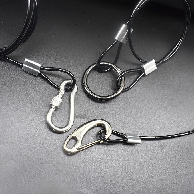 20 pcs 6 inch 3mm Thickness Stainless Steel Wire Cable - Image 6