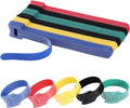 120PCS 6 Inch Cable Ties Reusable Multi-Purpose Wire Ties Cord Organizer by SyncYourLifeWithMVYC
