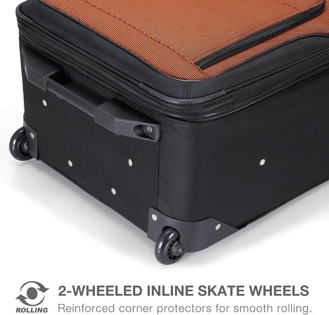 Travel Select Amsterdam 4-Piece Softside Expandable Rolling Luggage Set - Image 8