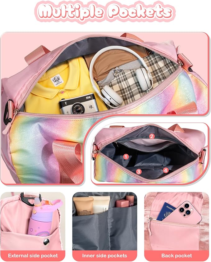 Christmas Gifts for Kids-Girl Gym Bag - Image 5