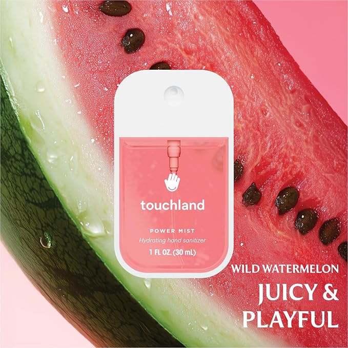 Touchland JUICY ESCAPE Body and Hand Mist Essentials, Travel Size Set - Image 3