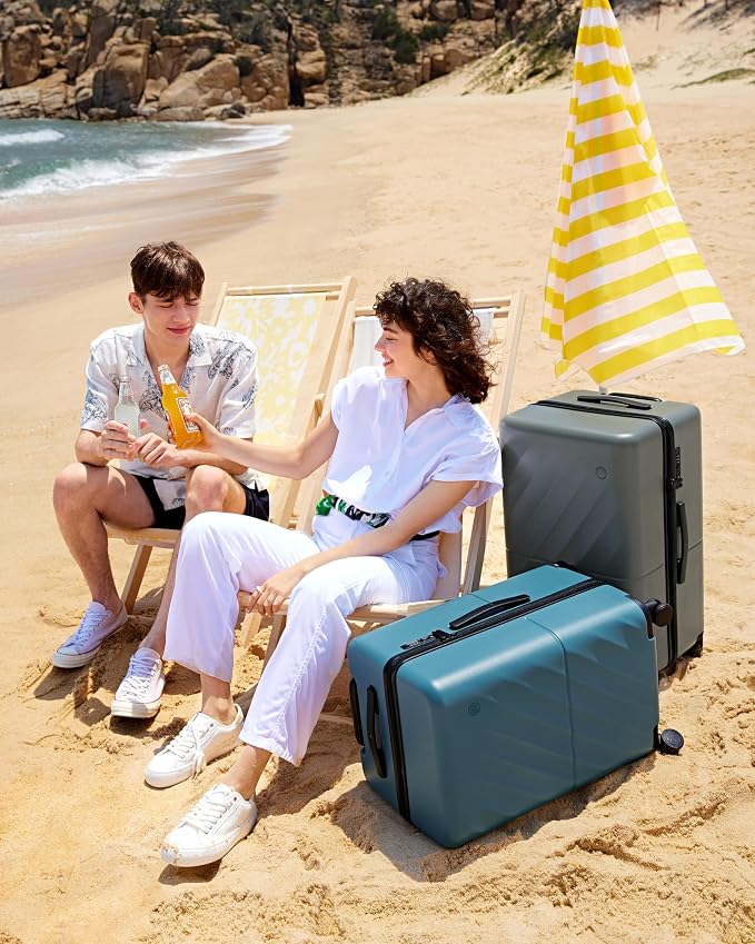 Trunk Luggage 29 Inch, Large Checked Luggage - Image 9