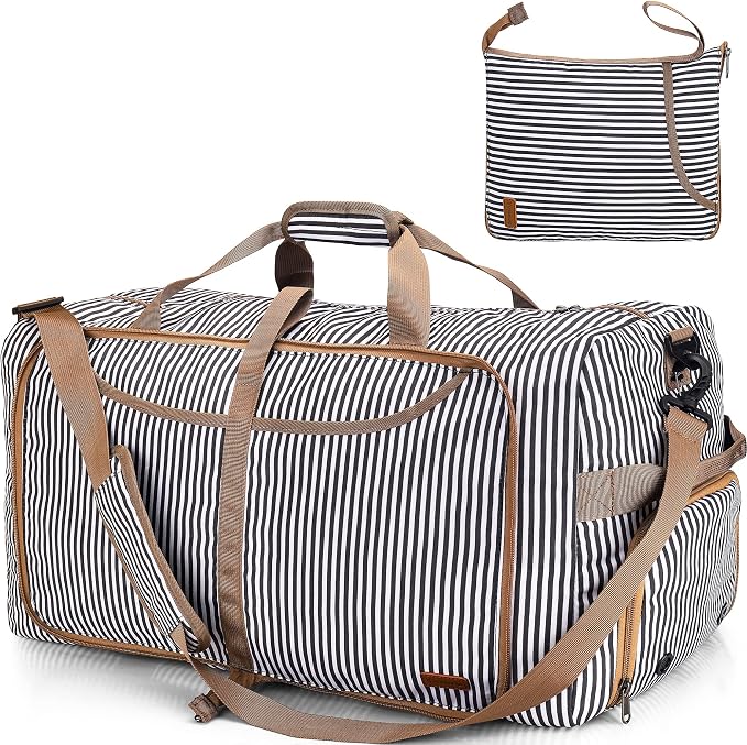 80L Duffle Bag for Travel, Large Foldable Waterproof Travel Duffel Bags by VSVOGSHOW