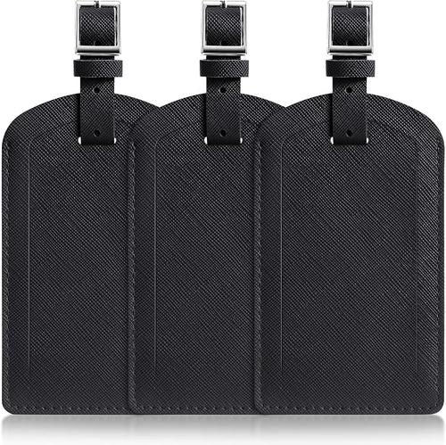 3 Pack Luggage Tags for Suitcases, TSA Approved Bag Tags, Baggage Tags by Airkit