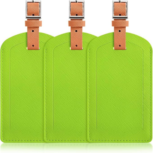 3 Pack Luggage Tags for Suitcases, TSA Approved Bag Tags, Baggage Tags by Airkit