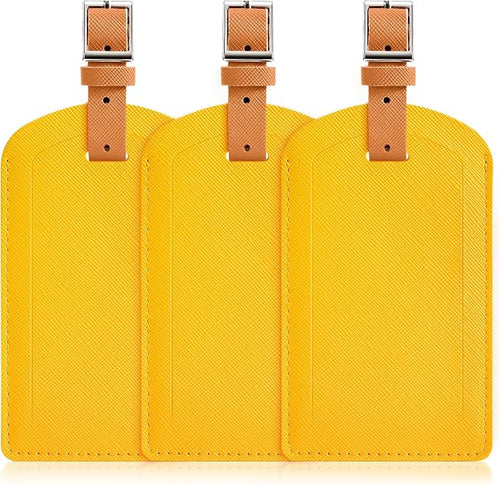 3 Pack Luggage Tags for Suitcases, TSA Approved Bag Tags, Baggage Tags by Airkit
