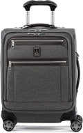 Travelpro Platinum Elite Softside Expandable Carry on Luggage, 8 Wheel Spinner by Travelpro