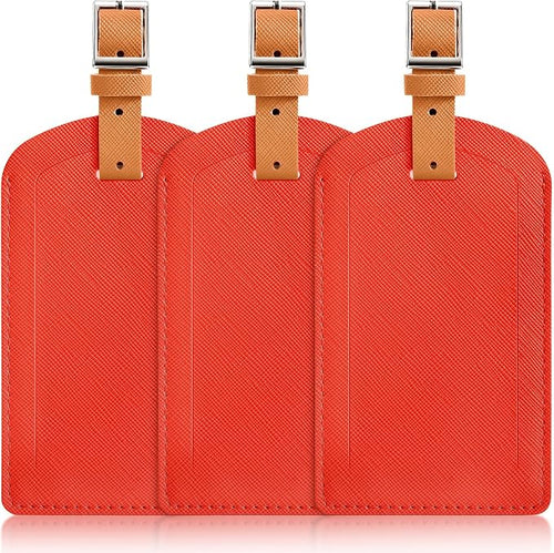 3 Pack Luggage Tags for Suitcases, TSA Approved Bag Tags, Baggage Tags by Airkit