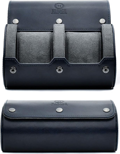 2 Watch Travel Case for Men – Watch Roll by MirageLuxuryTravel