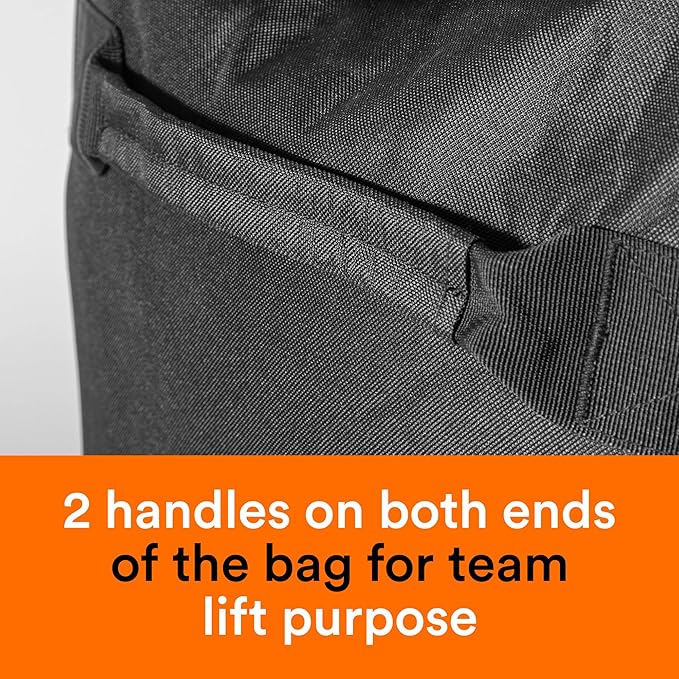 Fitdom 130L 36" Heavy Duty Extra Large Sports Gym Equipment Travel Duffle Bag - Image 6