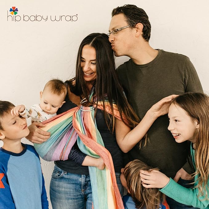Hip Baby Wrap Ring Sling Baby Carrier - Image 8