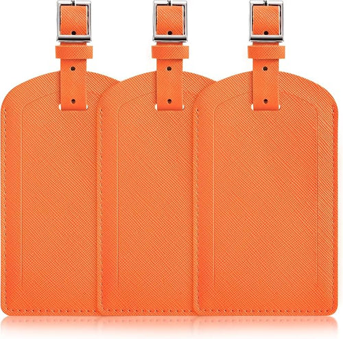 3 Pack Luggage Tags for Suitcases, TSA Approved Bag Tags, Baggage Tags by Airkit
