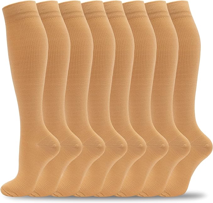 fenglaoda 8 Pairs Compression Socks by fenglaoda