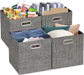 Posprica Storage Basket Bins, 13×13 Foldable Storage Boxes Containers by Posprica